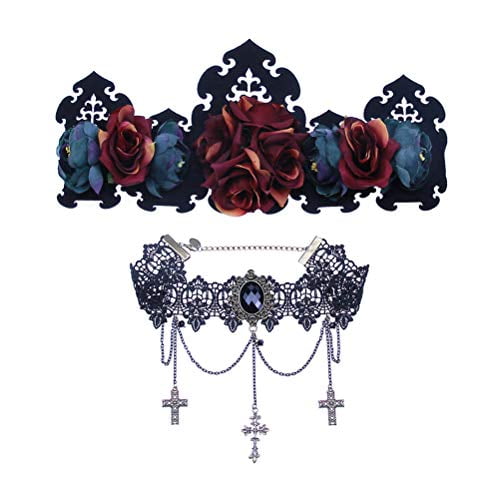 Hair Flowers,Bridal,Bridesmaid,Festival,Party,Goth,Boho Black Rose Hair pins Hair Flowers,Bridal,Bridesmaid,Festival,Party,Goth,Boho Black Rose Hair pins